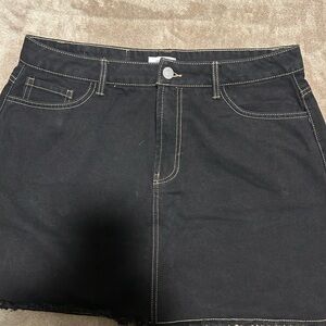 Forever 21 Dark Denim Jean Shorts